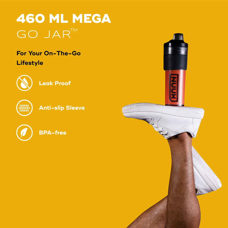 Nuuk Krush Blender | 6 Patended Titanium Blades | 500W | 24500 RPM Motor | Elderberry Black