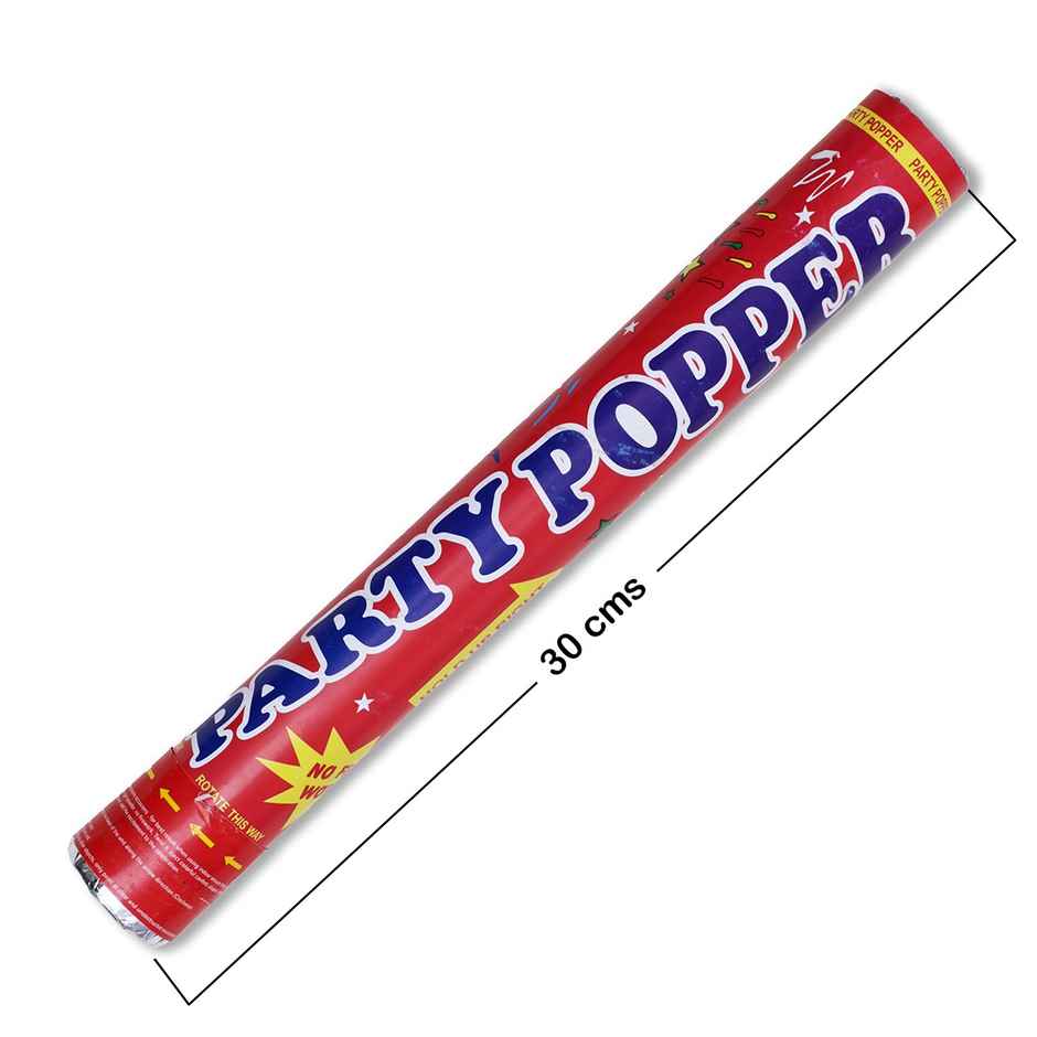 Confetti Party Popper | Birthday Celebration Accessories Party Shooter | 30 cm | Propcon