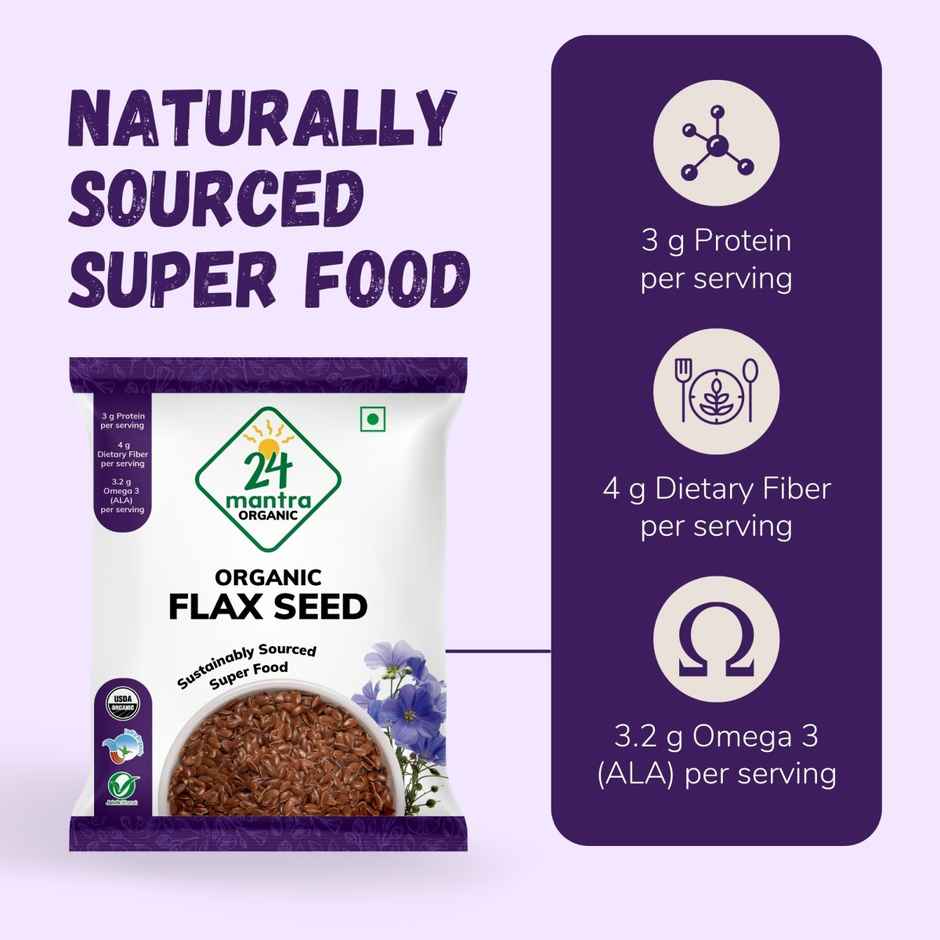 24 Mantra Organic Flax Seed