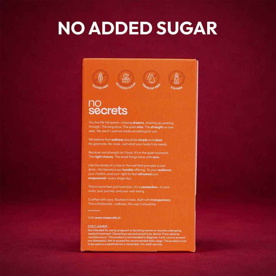 No Secrets Perfect Hydration Duo Electrolytes & Antioxidants Pulse Pomegranate