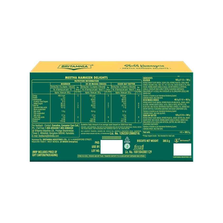Britannia Shubhkamnayein Meetha Namkeen Delights Gift Pack