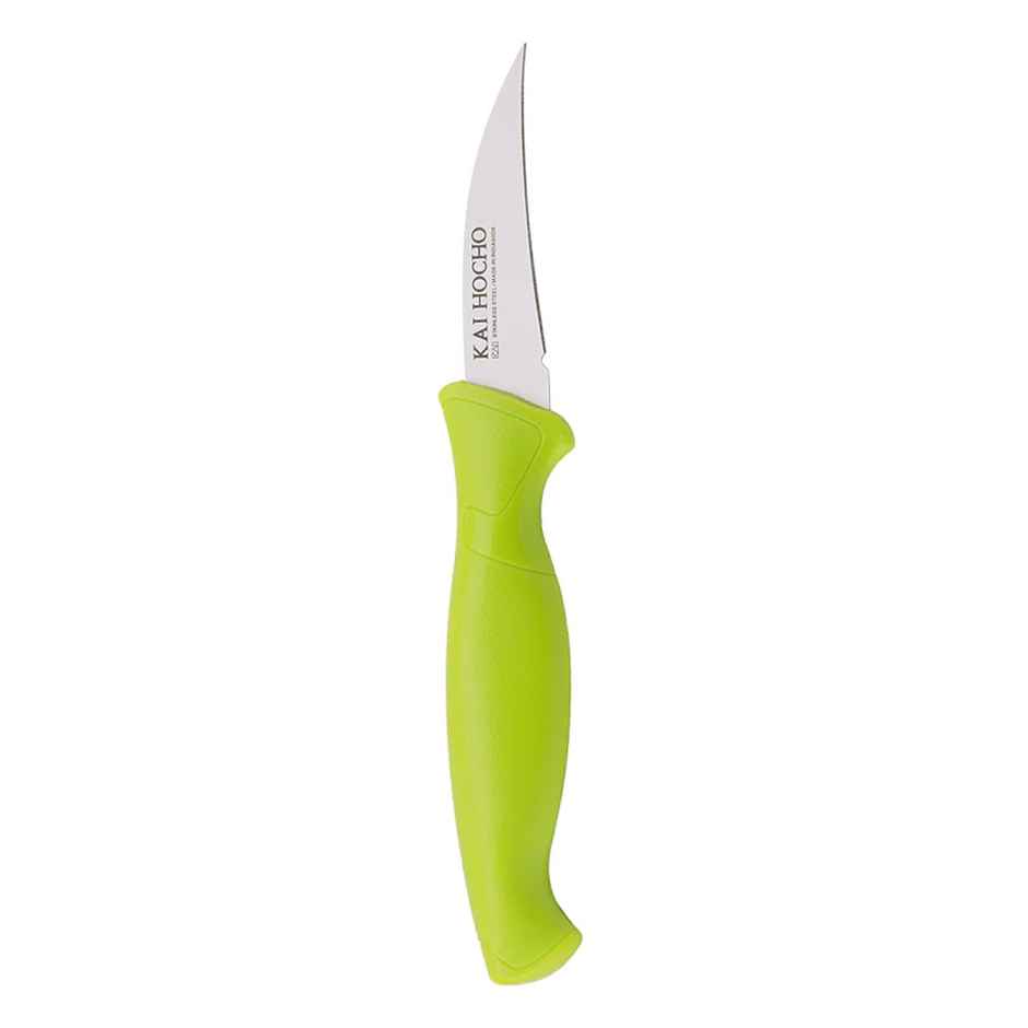 Kai Green Peeling Knife Designed Using Advanced Japanese Technology