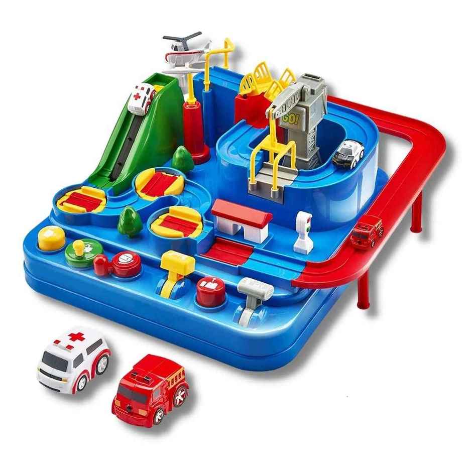Kidology Car Adventure Toys for Kids | Parking Toy Car | Race Track Toys For Boys | Gift For Kids