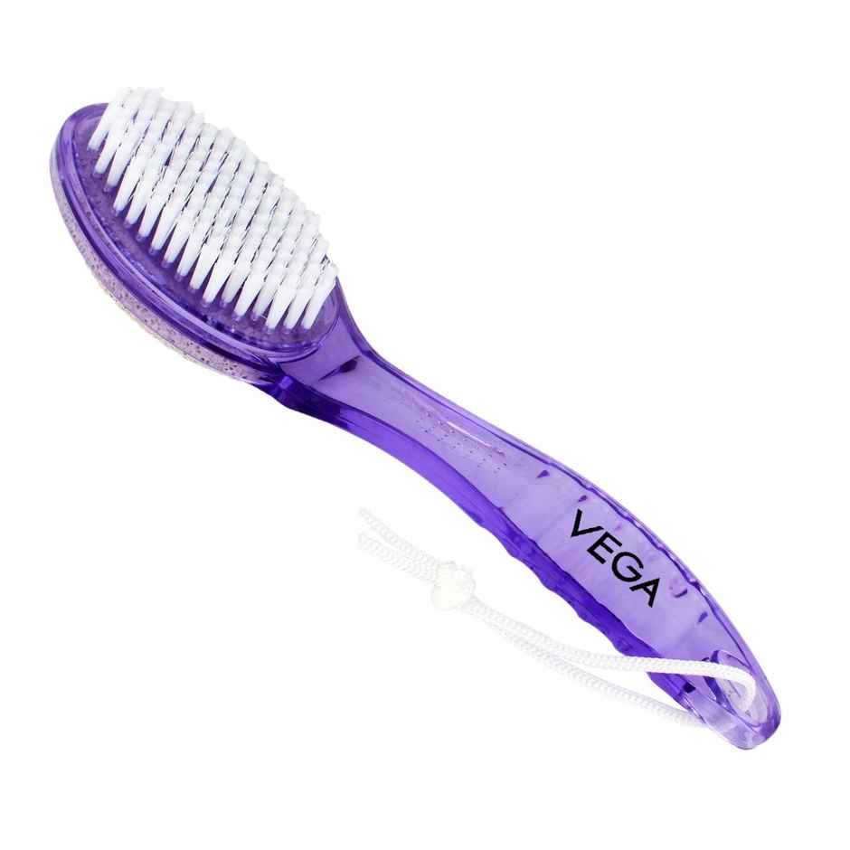 VEGA Pumice Stone - Nail Brush With Handle | Color May Vary (Pd-01N)