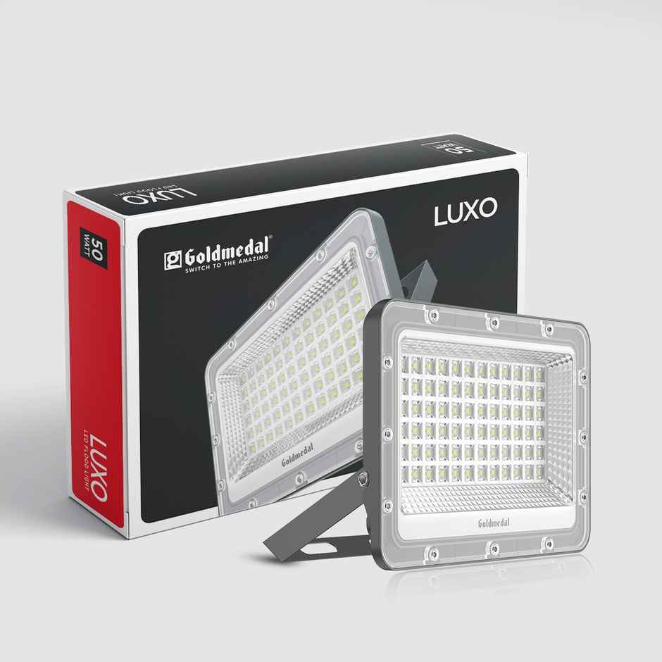 Gold Medal Luxo 50W Outdoor IP66 Waterproof LED Flood Light | Focus Light for Garage,Garden,Parking & Outdoor Lighting
