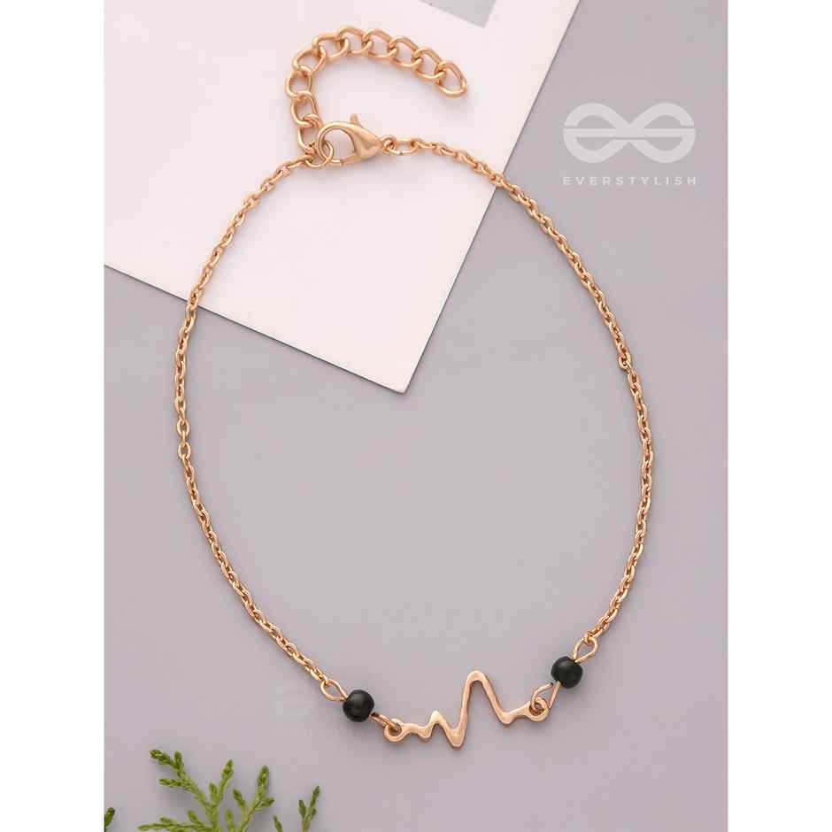 Everstylish The Life Line- Golden Anklet