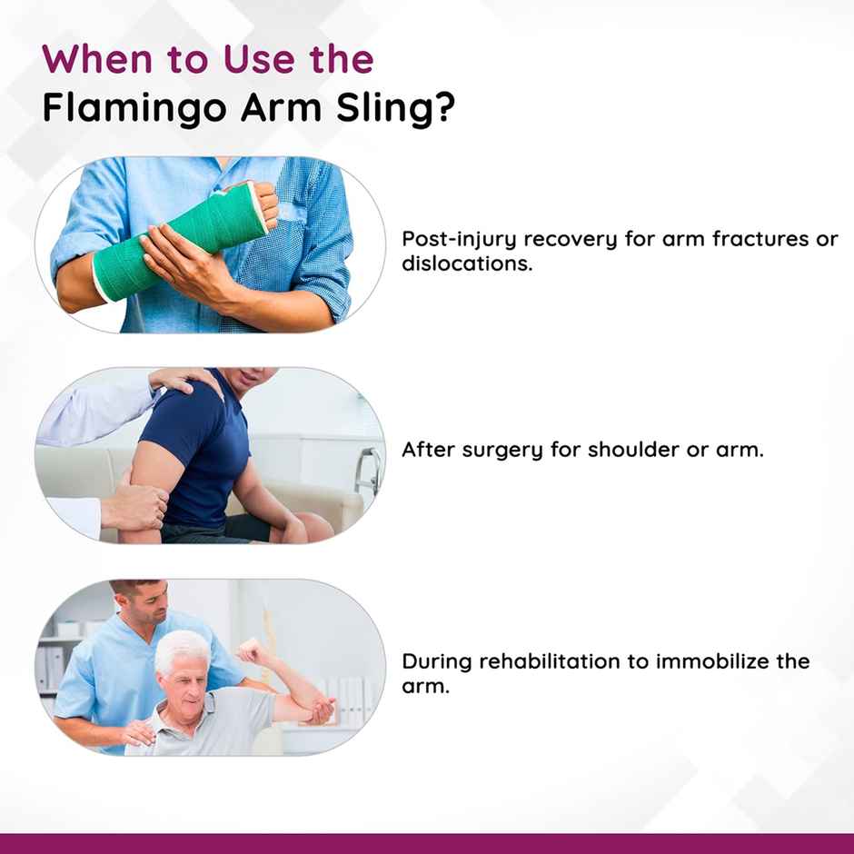 Flamingo Arm Sling Pouch Xl 1'S