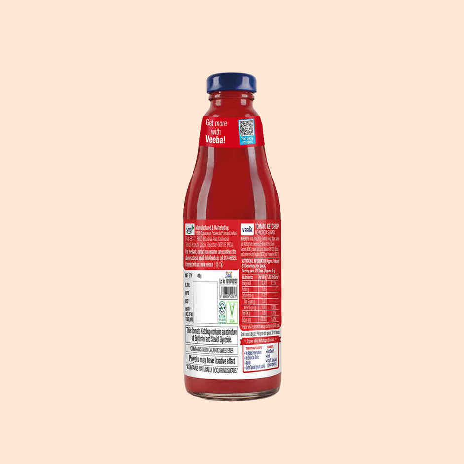 Veeba Tomato Ketchup No Added Sugar
