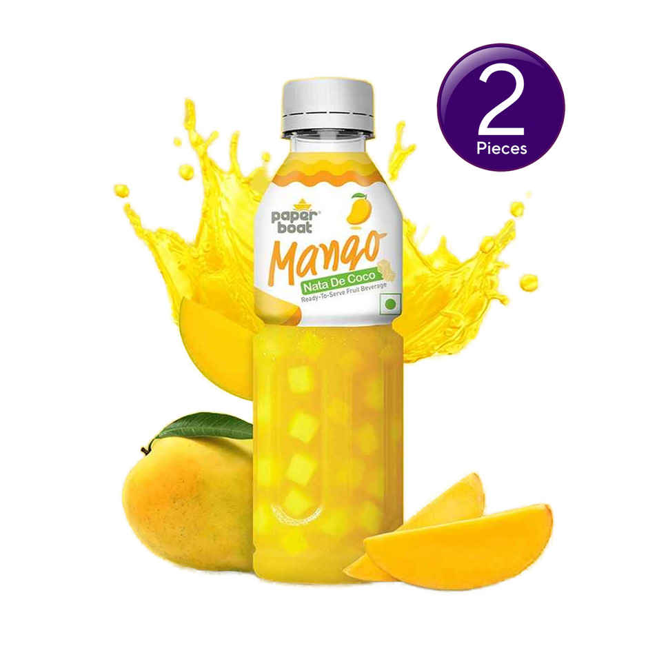 Paper Boat Mango | Juicy Sips, Chewy Bites | Refreshing Summer Juice Drink Combo