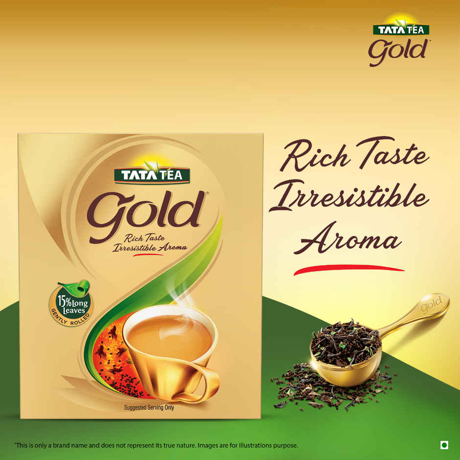 Tata Tea Gold with 15% Long Leaves