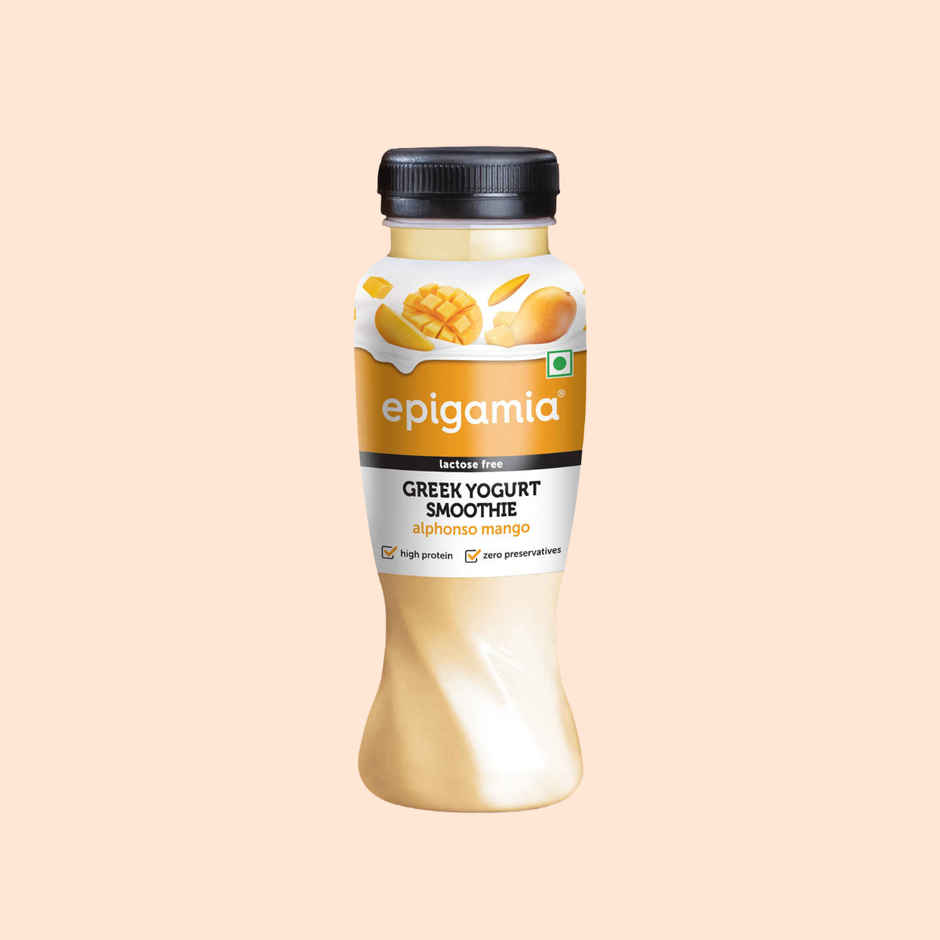 Epigamia Greek Yogurt Mango Flavoured Smoothie