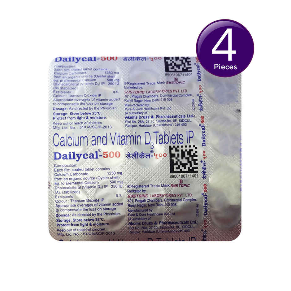 Dailycal-500 Tablet Combo 