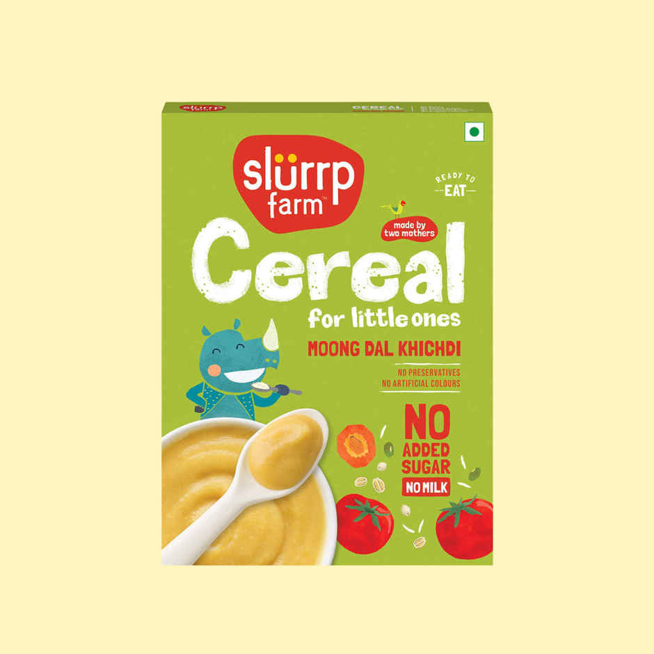 Slurrp Farm Cereal For Little Ones | Moong Dal Khichdi