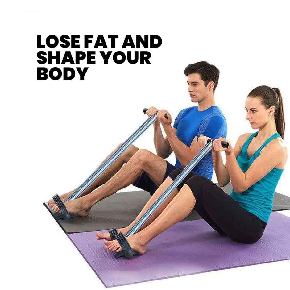 Mayor Tummy Trimmer For Men And Women With Double Steel Spring Muscles And Ab Exerciser