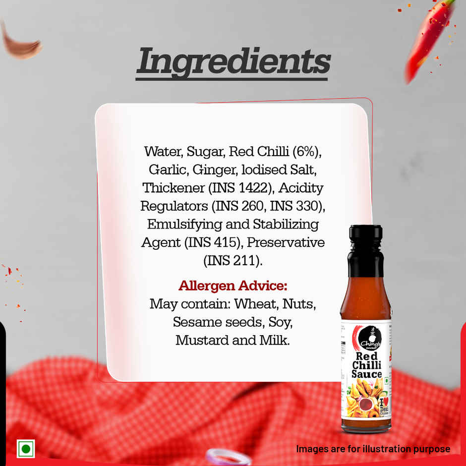 Ching's Secret Red Chilli Sauce | Bold | Fiery And Aromatic