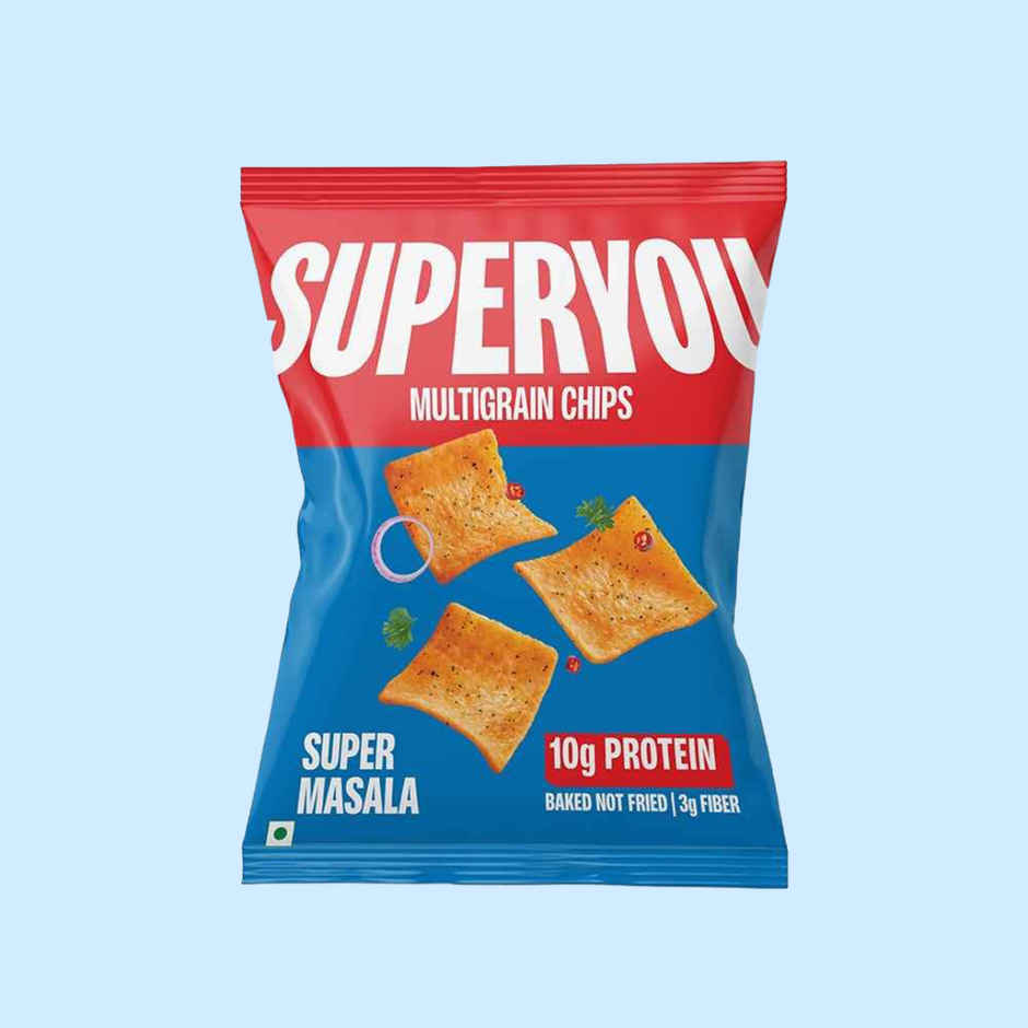 SuperYou Multigrain Masala Chips | Crunchy & Healthy Snack