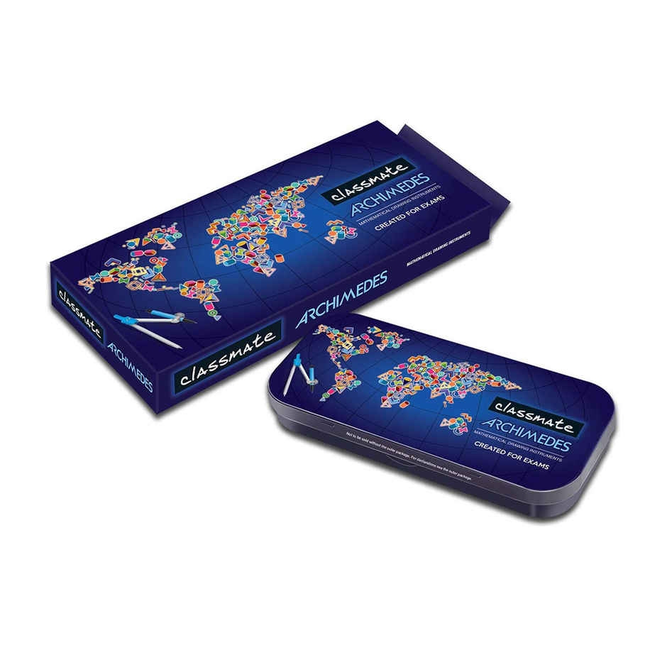 Classmate Archimedes Mathematical  Geometry Box | with Mech.Pencil