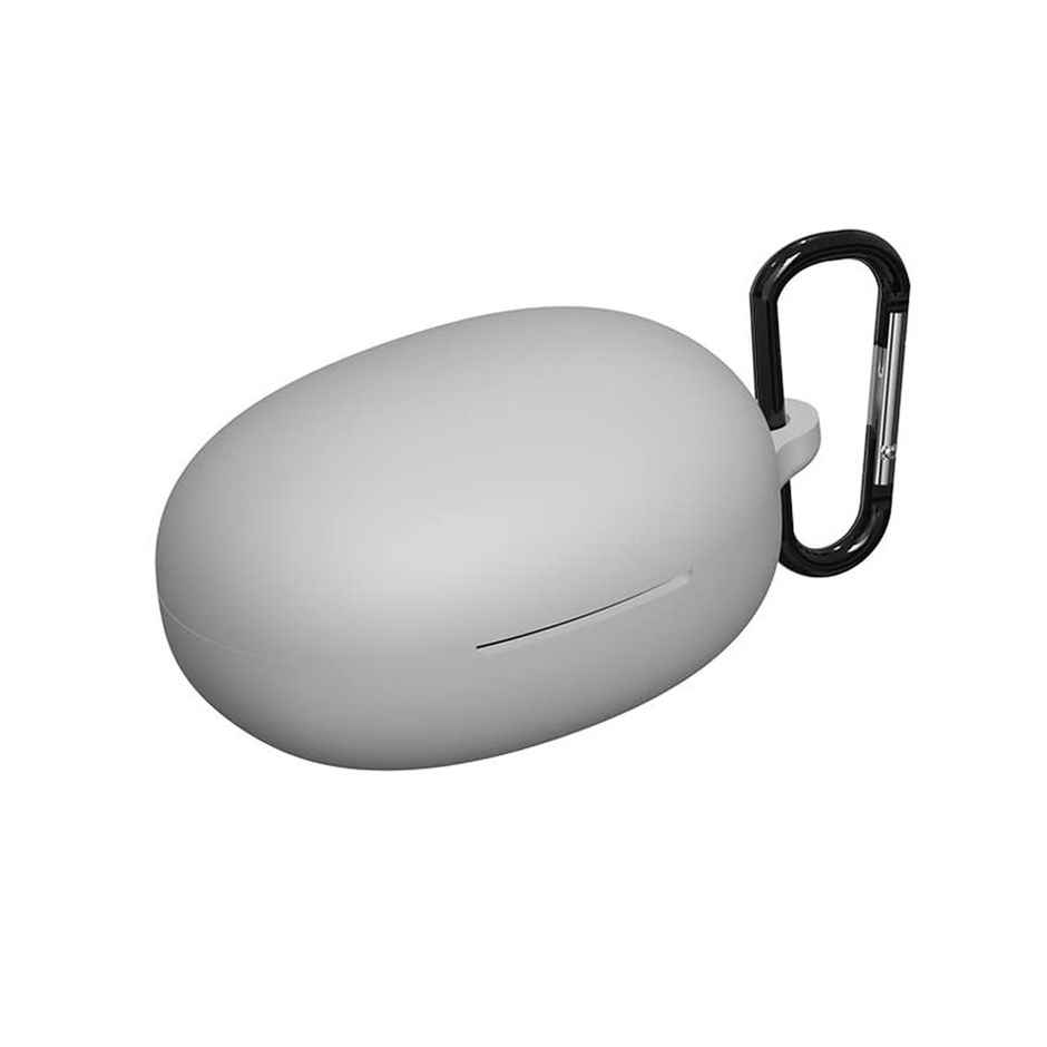 Sounce Earphone Case Cover | Compatible with Realme Buds Q2 | Grey