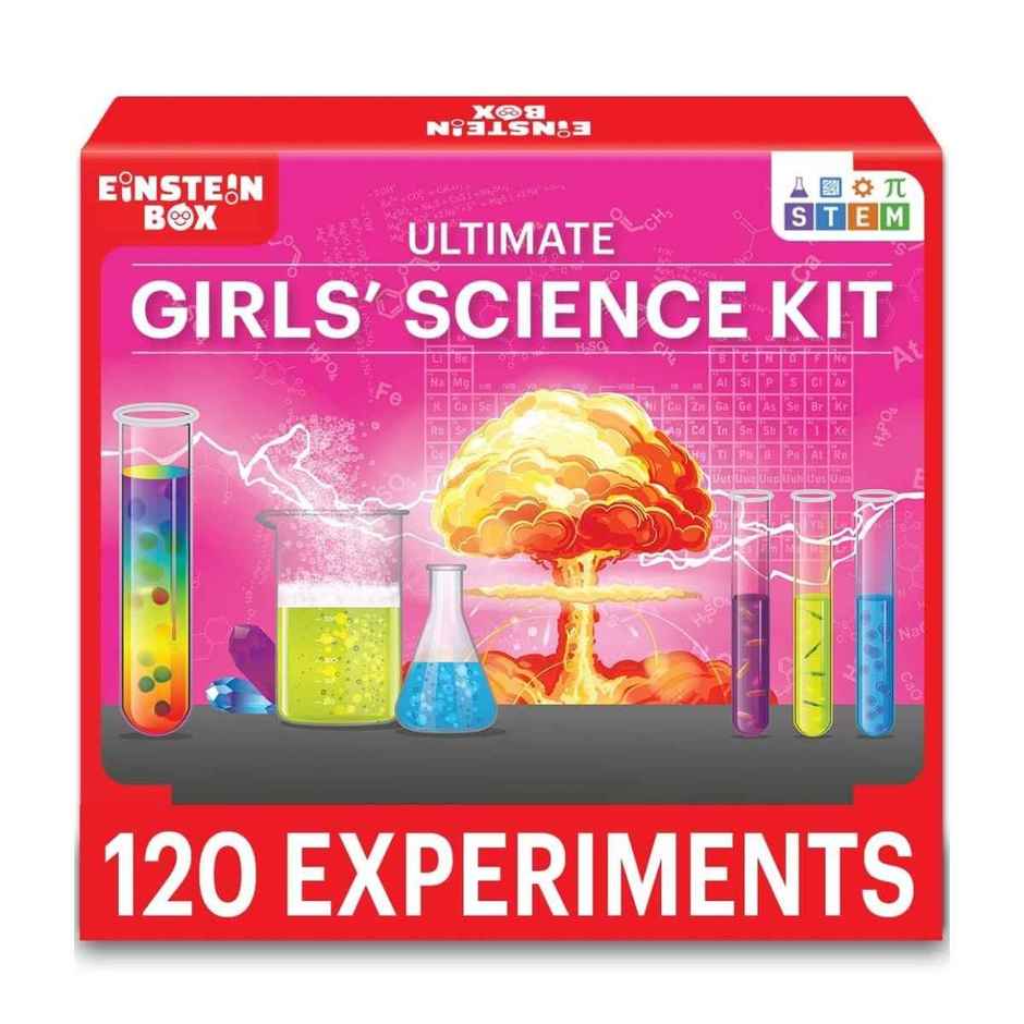 Einstein Box Ultimate Girls Science Kit For Girls | Ages 6-8-10-12 Years