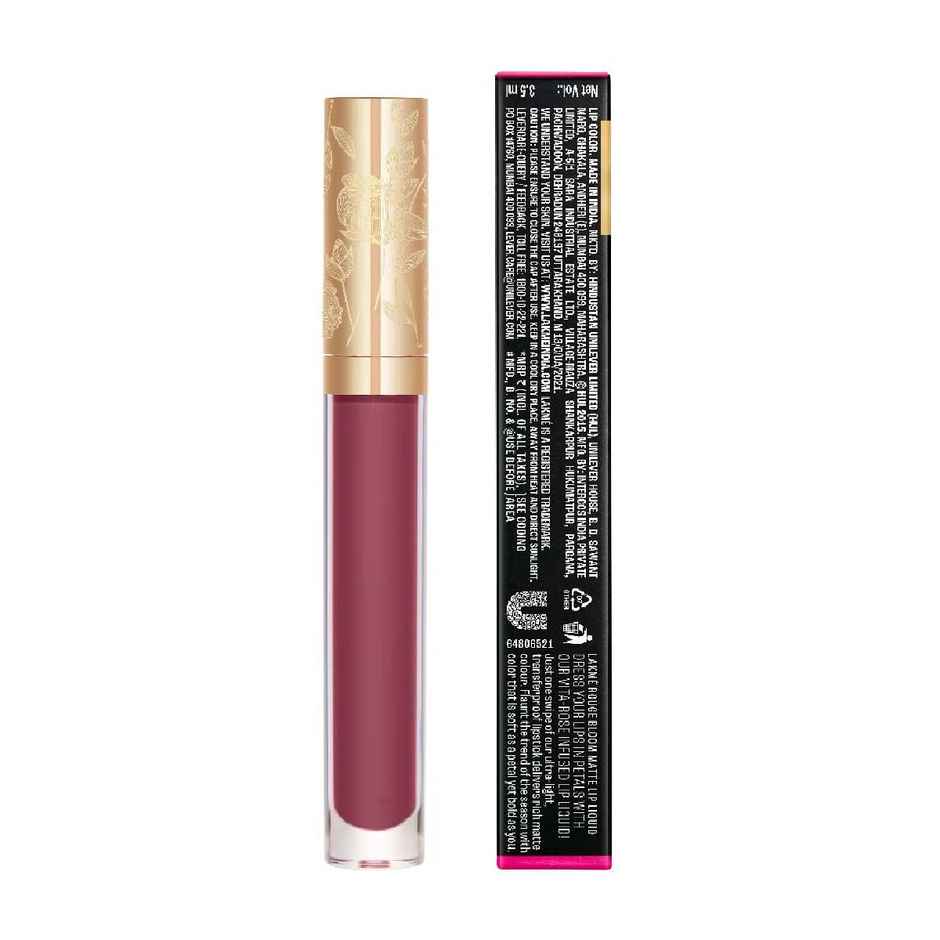 Lakme Rouge Bloom Matte Lip Liquid Blushing Bae 204