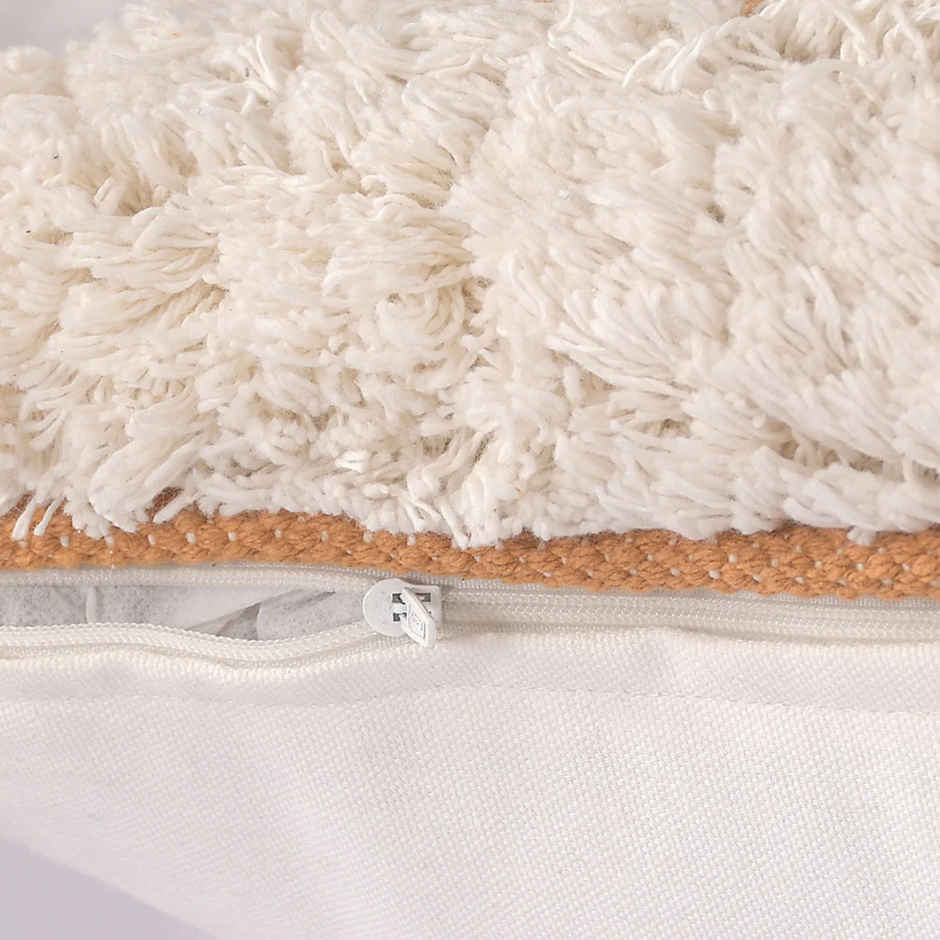 Sashaa World Chunky Handwoven Cushion Cover | Boho Chic