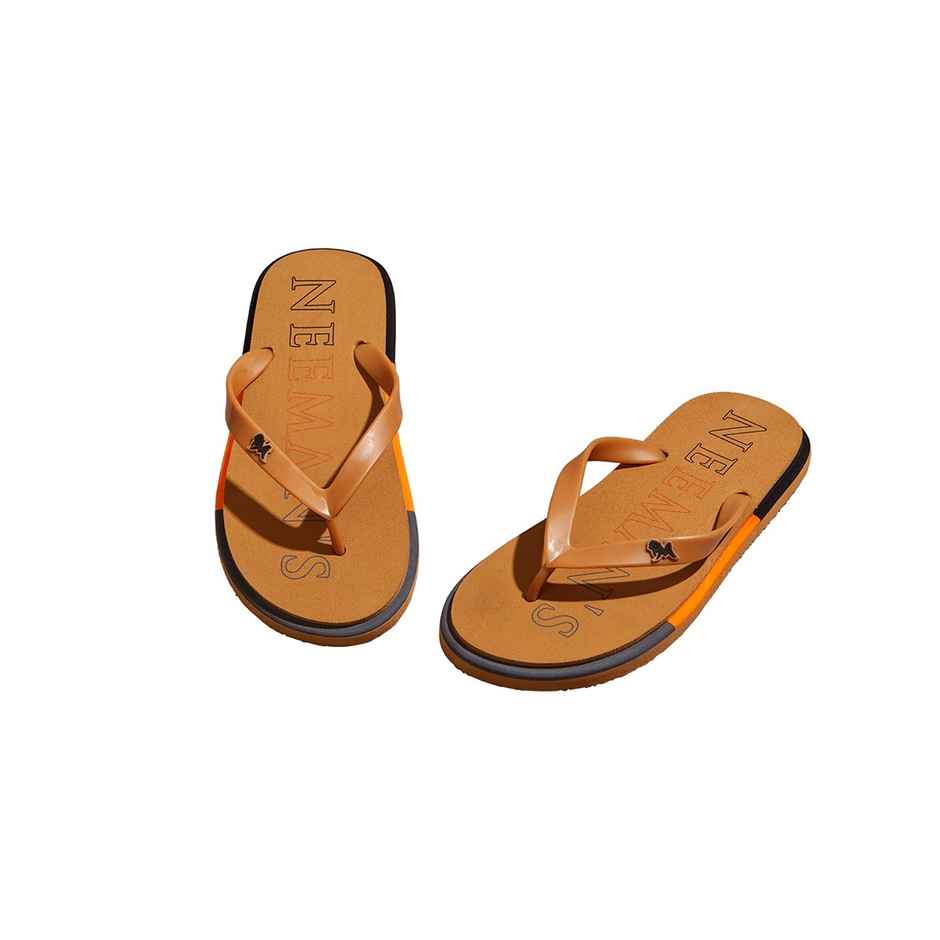 Neeman's Recreation Men's Flip Flops - UK 8 | Brown