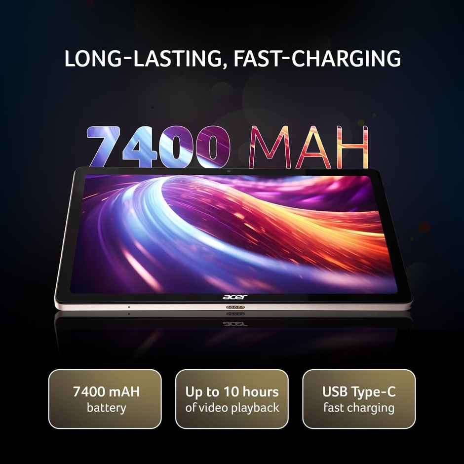 Acer Iconia Tab iM10-22 10.36 Inch | 6GB | 128GB | 7400 mAh | Gold