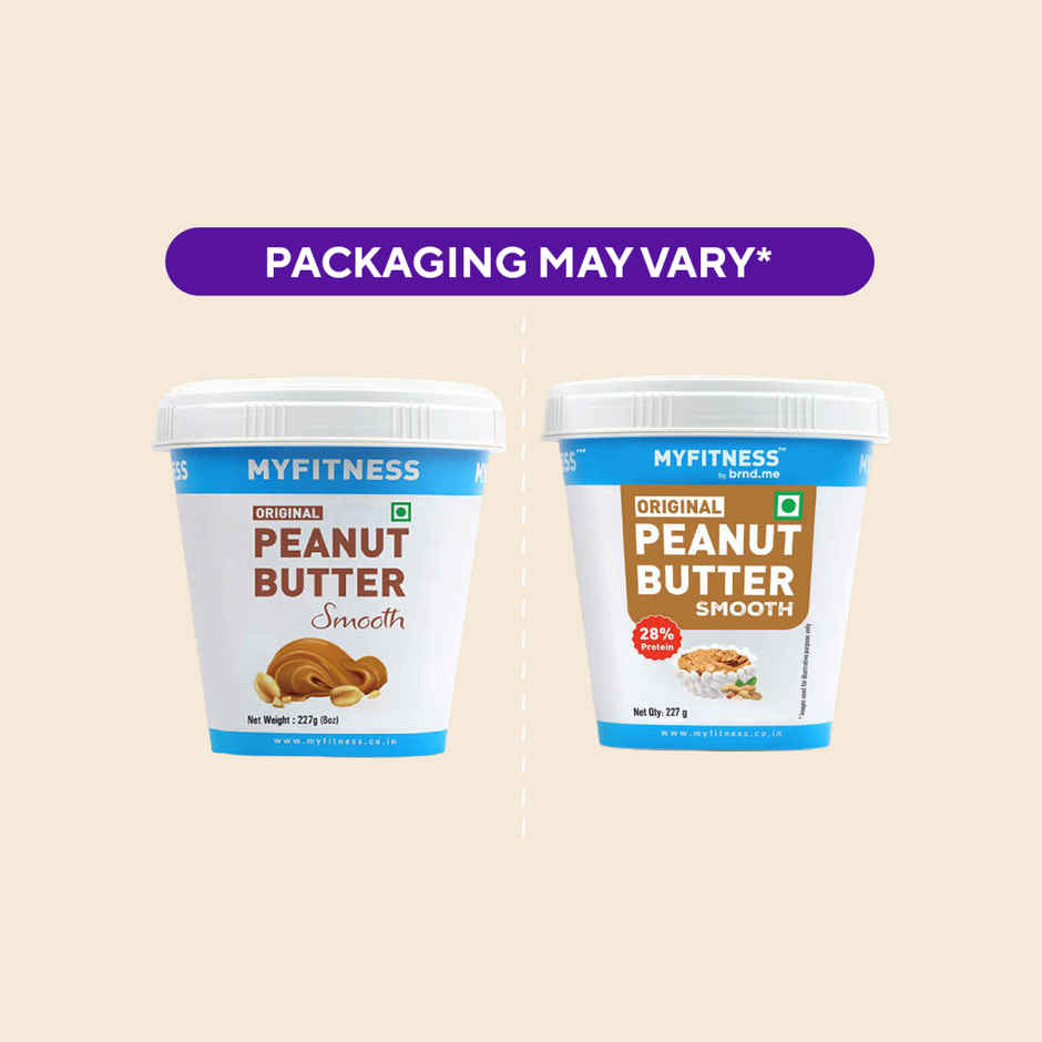 MyFitness Original Peanut Butter Smooth Spread | High Protein