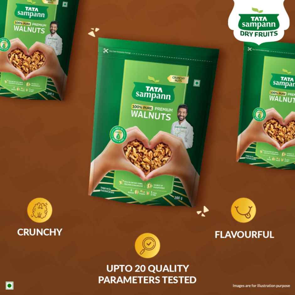 Tata Sampann 100% Pure Premium Walnuts/Akhrot