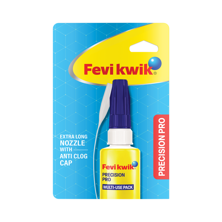 Fevikwik Precision Pro 8 G |Multi-Use Pack With Precision Nozzle