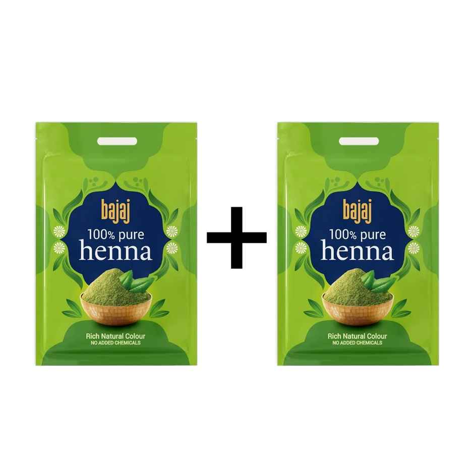 Bajaj 100% Pure Henna Combo