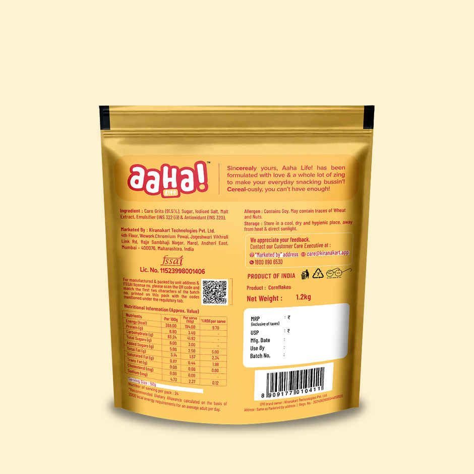 Aaha Life Corn Flakes