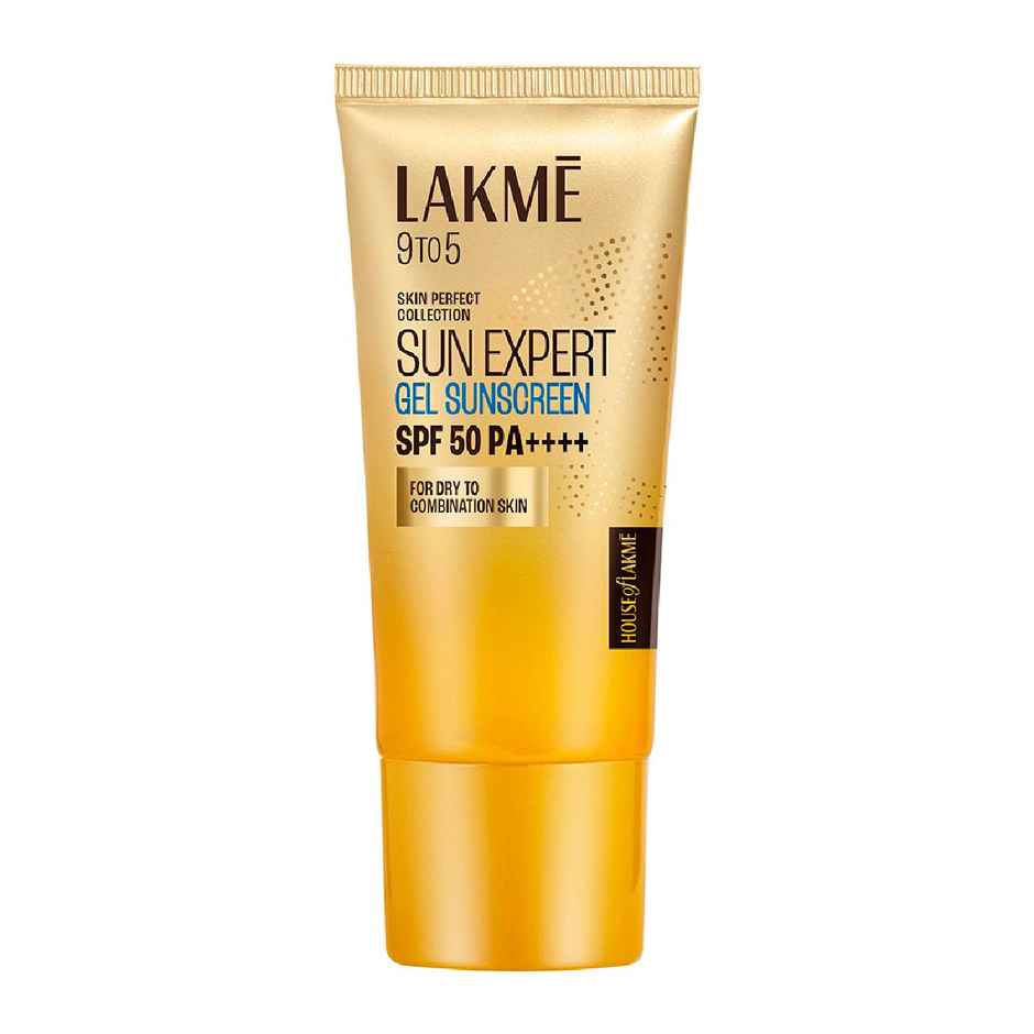 Lakme Sun Expert Gel Light Sunscreen, SPF 50 PA+++ |Uva/B Protection, Matte Finish