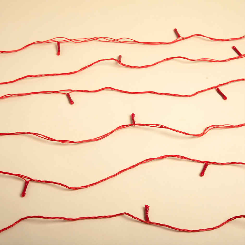 LED Decorative Lights - Red | 11 mtr