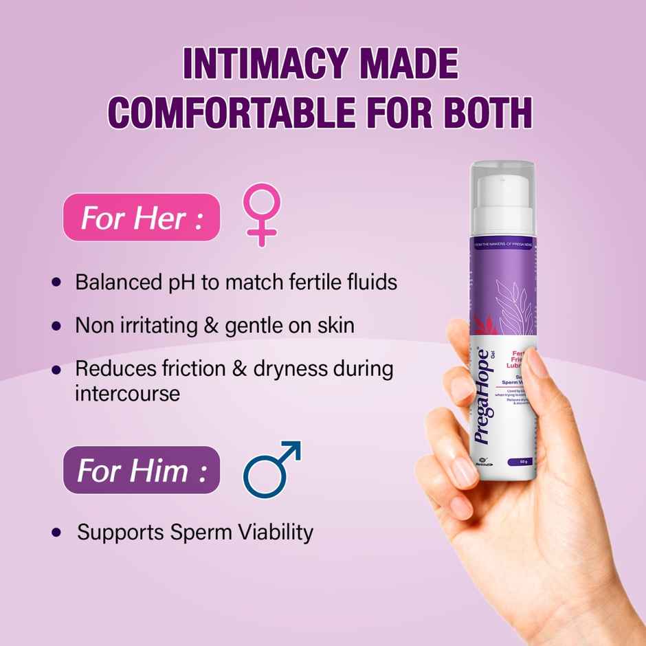 Prega Hope Gel - Fertility Lube (Skin Friendly, Ph Level 7)