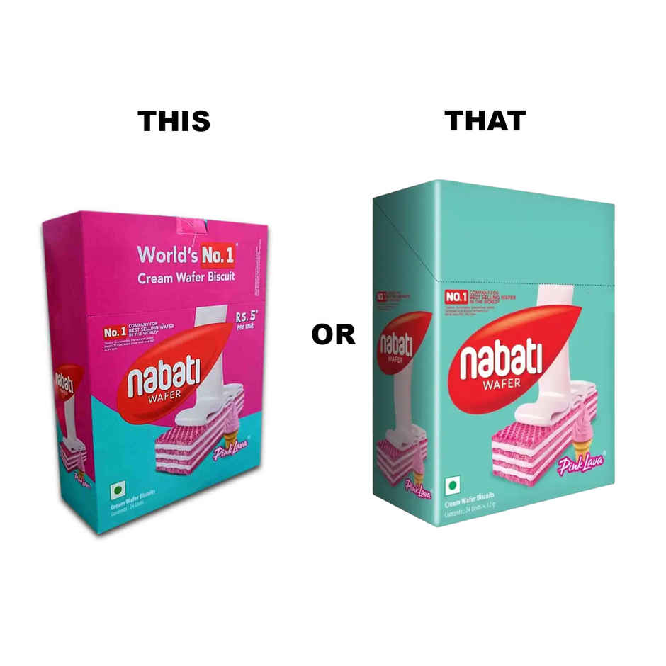 Nabati Wafer Cream Biscuit Pink Lava