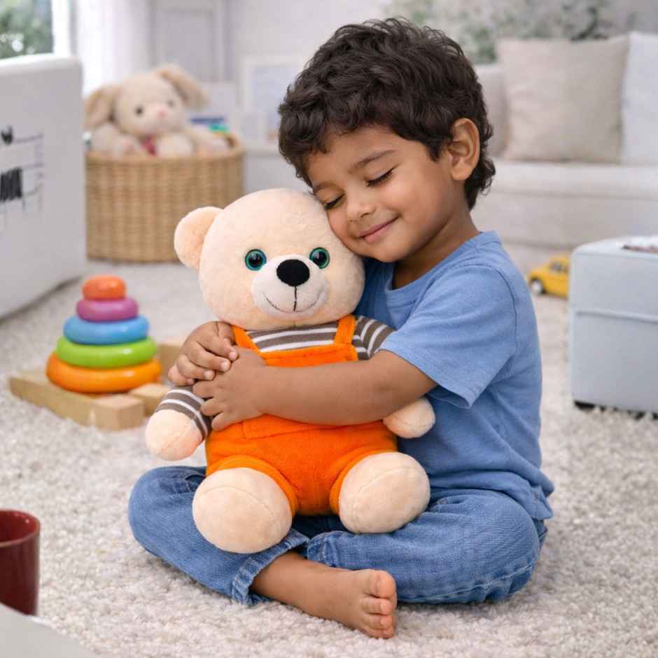 Toytales Cute Teddy Bear Soft Toy | Plushie Stuffed Toys For Kids | Cute Toys