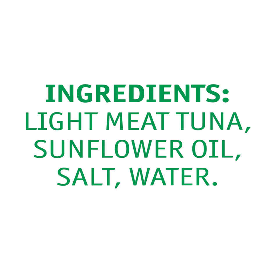 Tasty Nibbles Light Meat Tuna Chunks In Sunflower Oil Canned