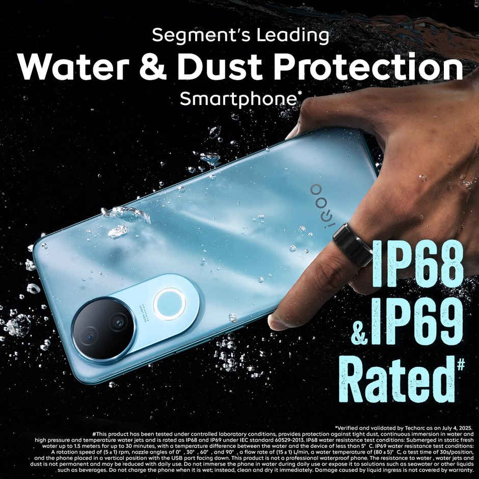 IQOO Z10R Aquamarine 8GB RAM 256GB Storage