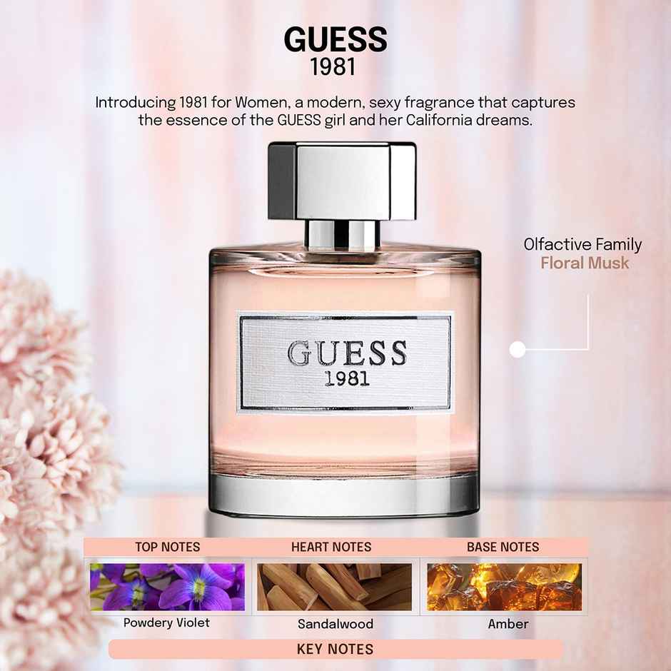 Guess 1981 Eau De Toilette | Everyday Fragrance