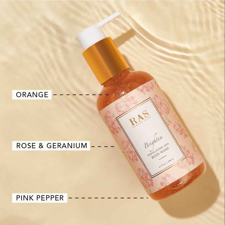 Ras Brighten Exfoliating Body Wash