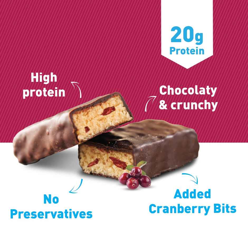 Pro.Fitness (20g) Protein Bar - Choco Berry|From makers of MyFitness peanut butter
