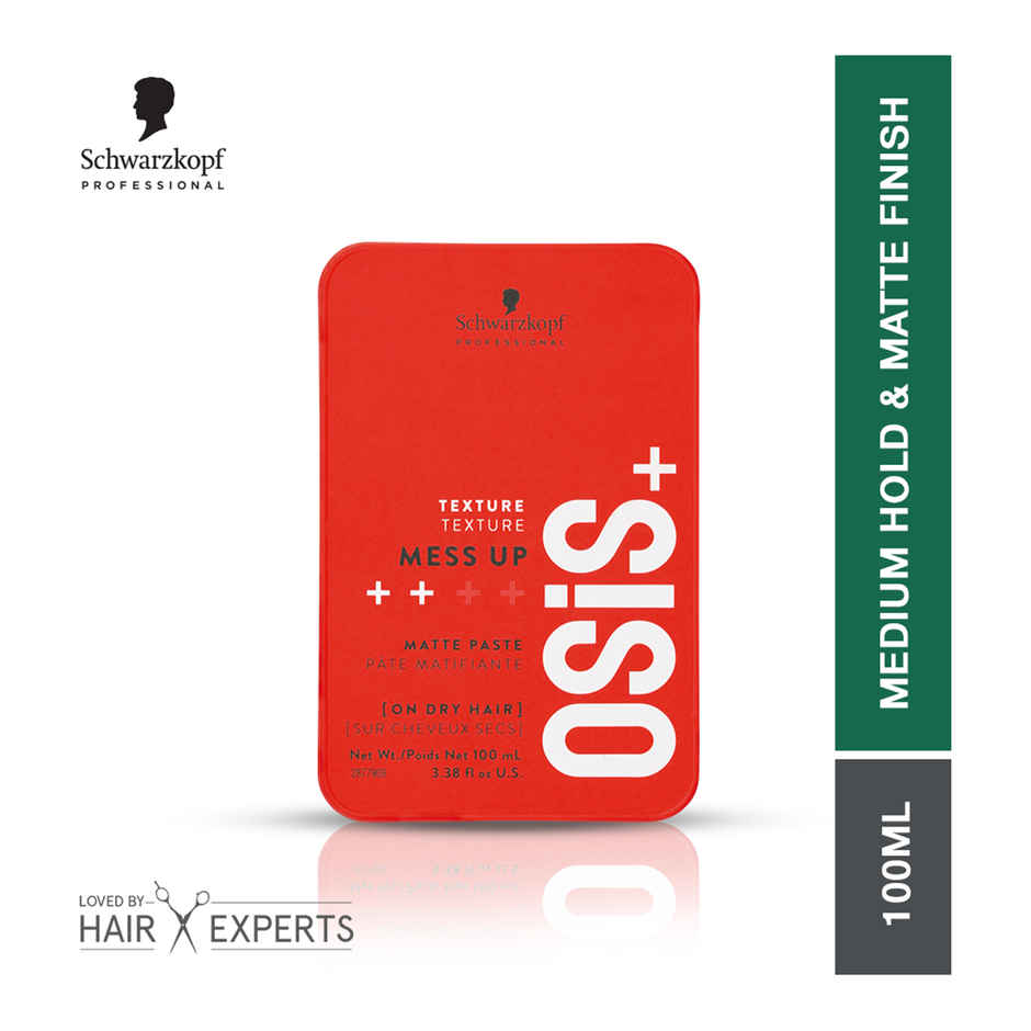 Schwarzkopf Professional OSiS+ Mess Up Hair Styling Matte Paste