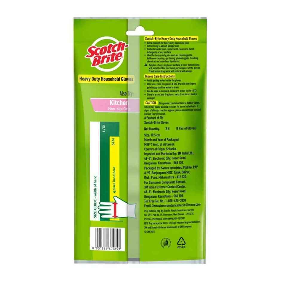 Scotch-Brite Heavy Duty Gloves - Medium Combo 