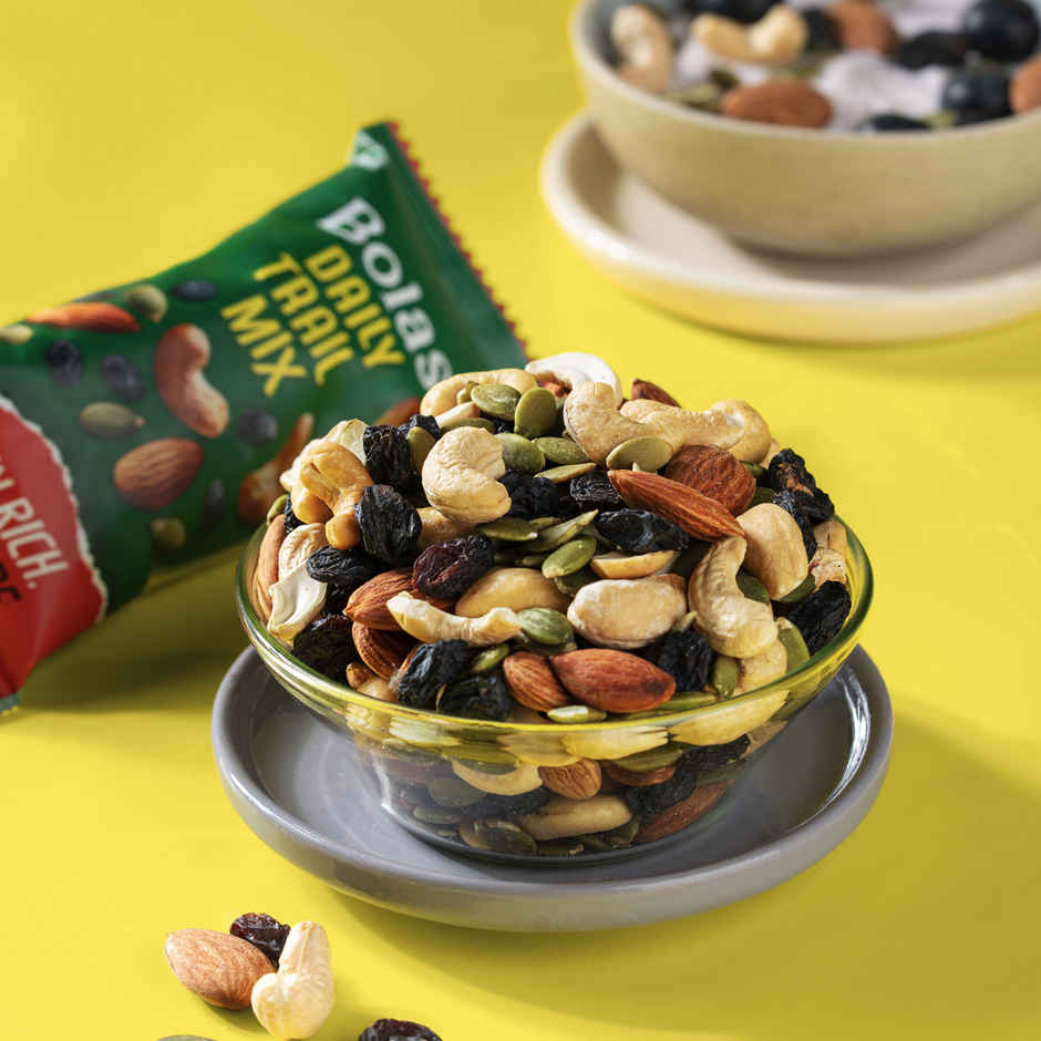 Bolas Daily Trail Mix | Just Roasted Dry fruit Mix