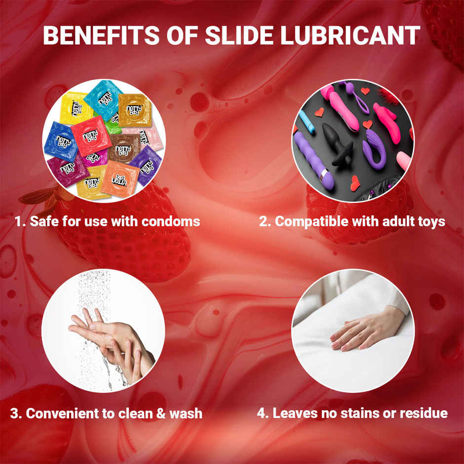 NottyBoy Strawberry Water Based Lubricant