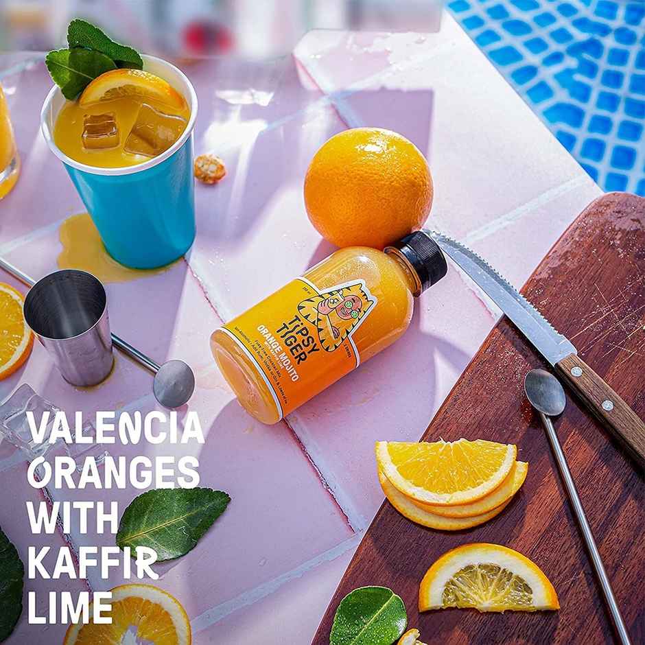 Tipsy Tiger Orange Mojito Mocktail Cocktail Mix