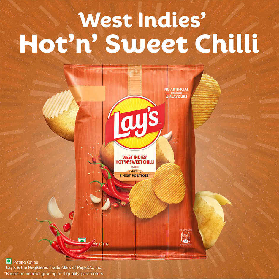 Lay's West Indies Hot 'n' Sweet Chilli | Potato Chips