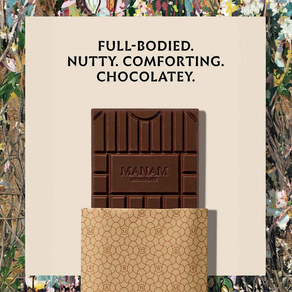 Manam Chocolate Indian Origin Tablet No. 3 | 67% Dark