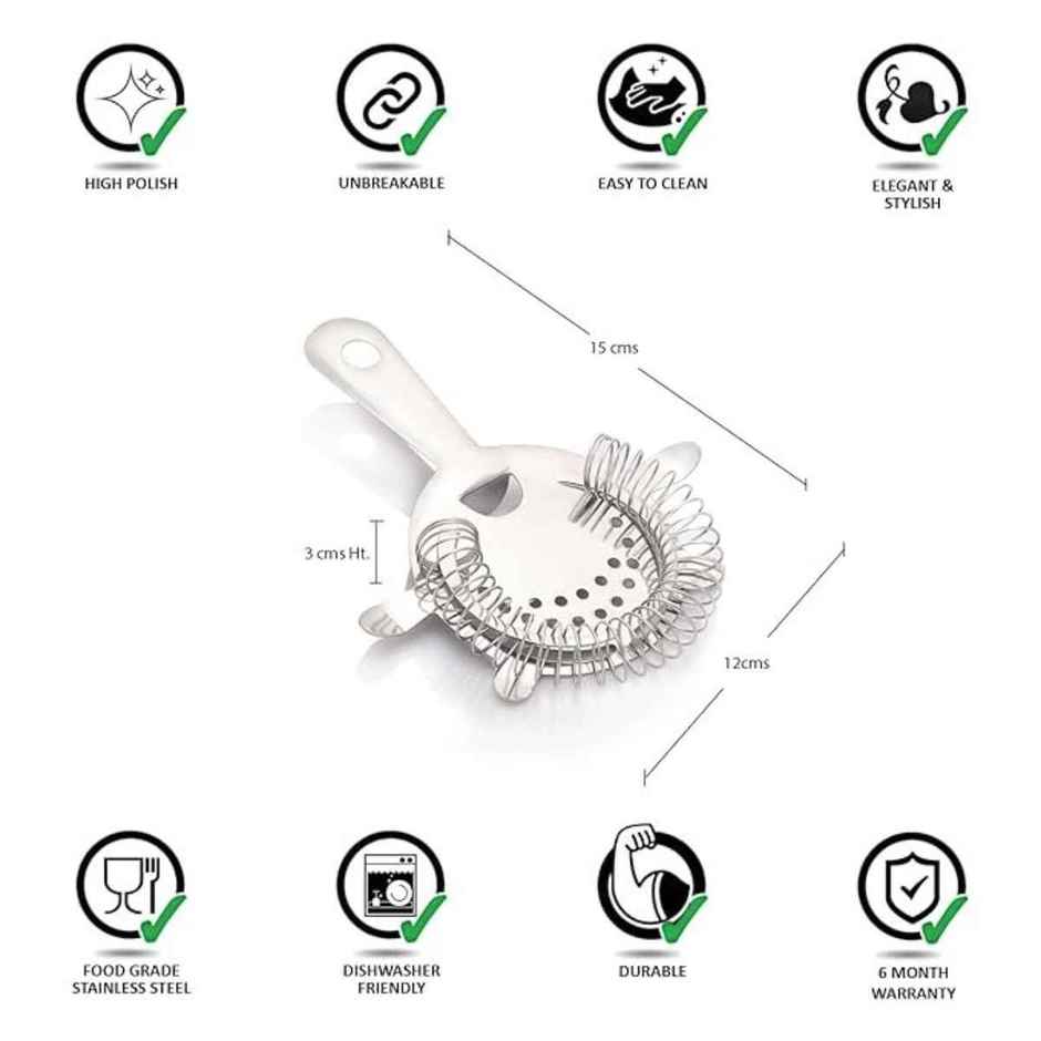 Bab Louie & co. Silver Strainer